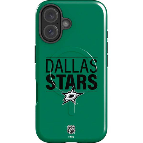 NHL Dallas Stars Lineup iPhone 16 Plus Magsafe Impact Case